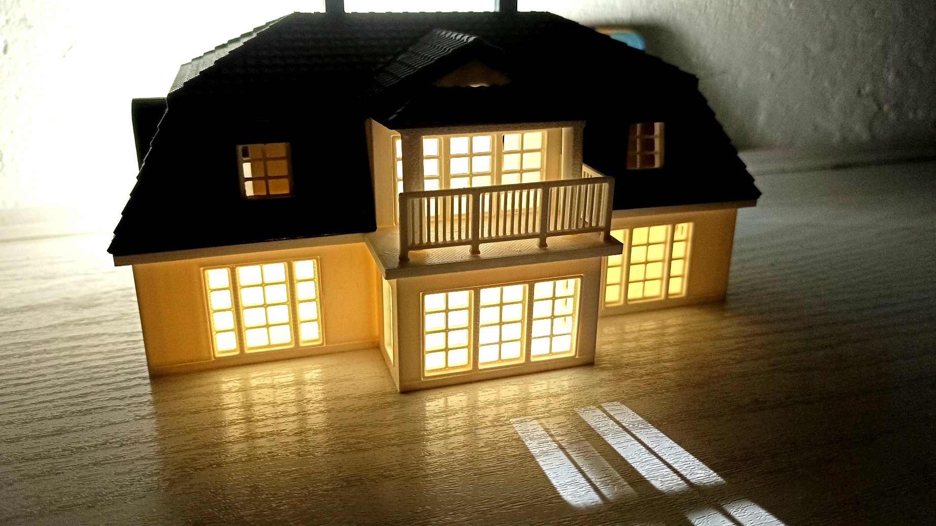 3D tištěný model rodinného domu